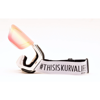 Okuliare CECE Magnetic PRO White #THISISKURVALIFE
