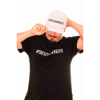 Šiltovka CECE #THISISKURVALIFE Modest sivá