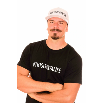 Šiltovka CECE #THISISKURVALIFE Modest sivá